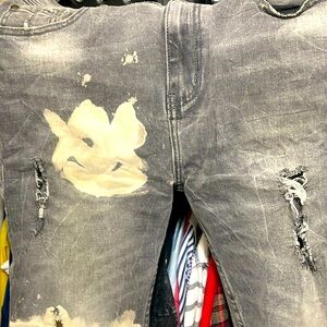 Forever 21 custom dyed shorts